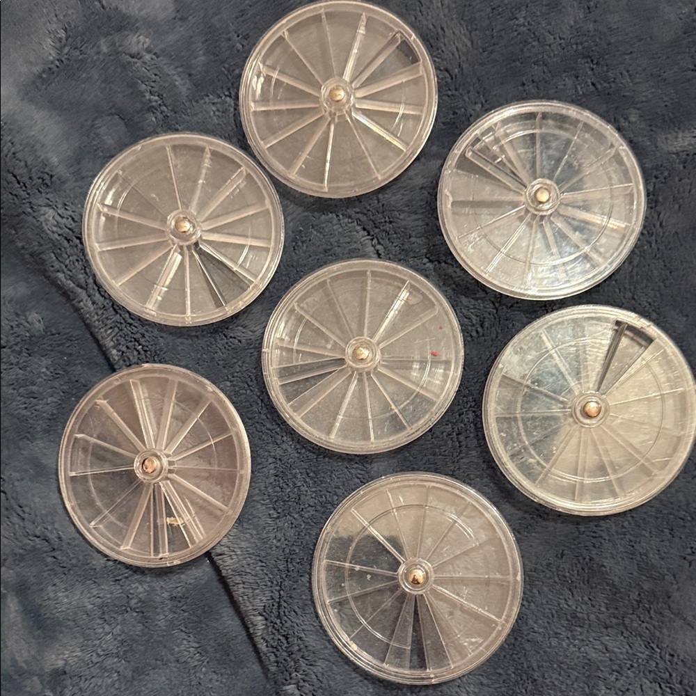 Clear Round Storage Containers